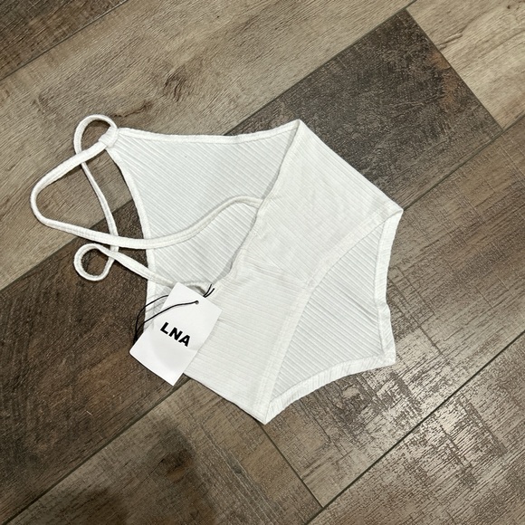 NWT LNA ribbed halter top - Picture 4 of 5